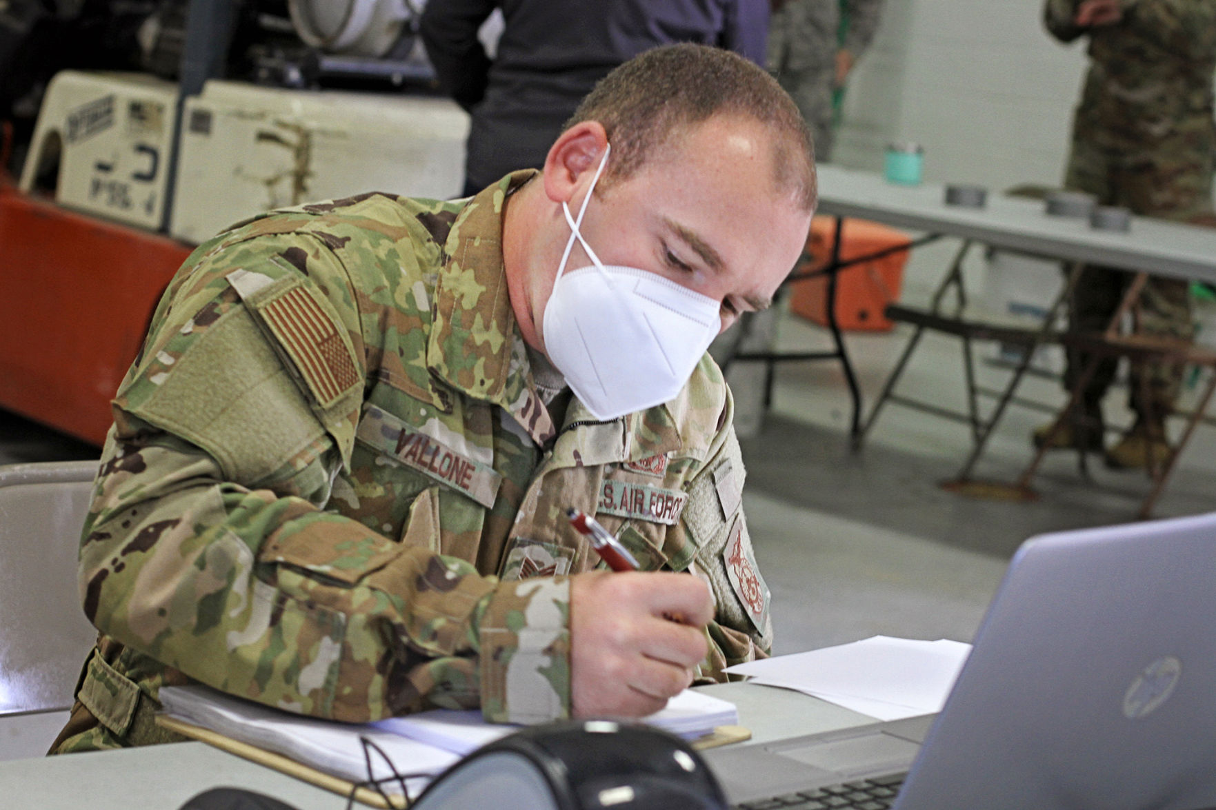 PHOTOS: National Guard COVID-19 Testing